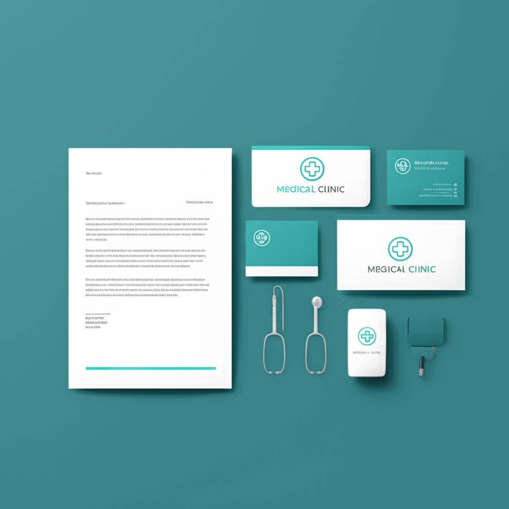 هوية عيادة طبية